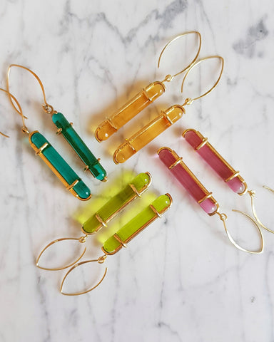 Pill Earrings