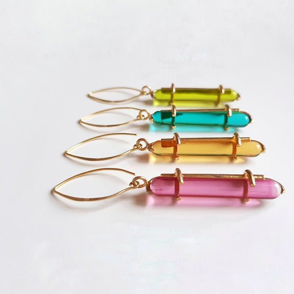 Pill Earrings